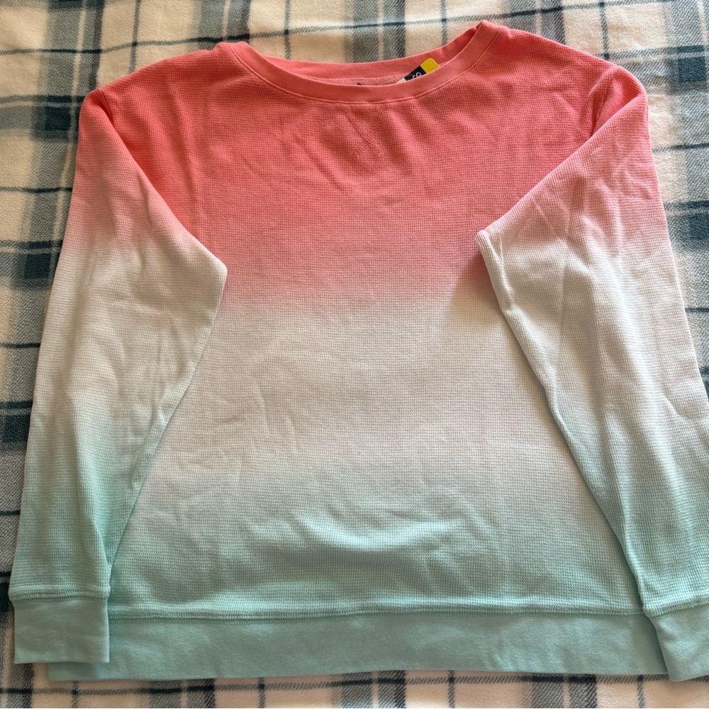 Splendid sweatshirt coral/mint size Small